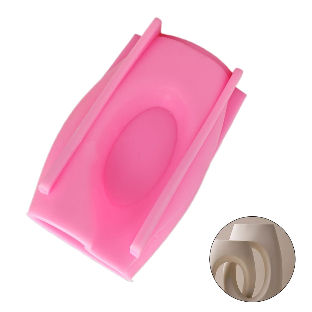 lanema Special Shaped Vase Resin Molds Succulent Plant Flowerpot Silicone Mould Craft