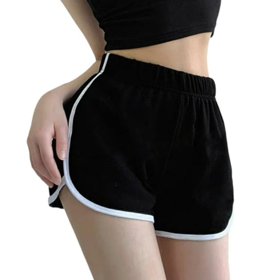 lanema Sport Shorts Wide Legs Shorts High Waist Slimming Shorts Beach Shorts Loungewear