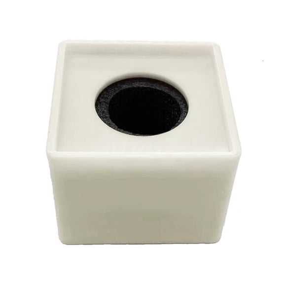 lanema Square Block Microphone Flag Station Nonslip ABS Base for Professional Recording