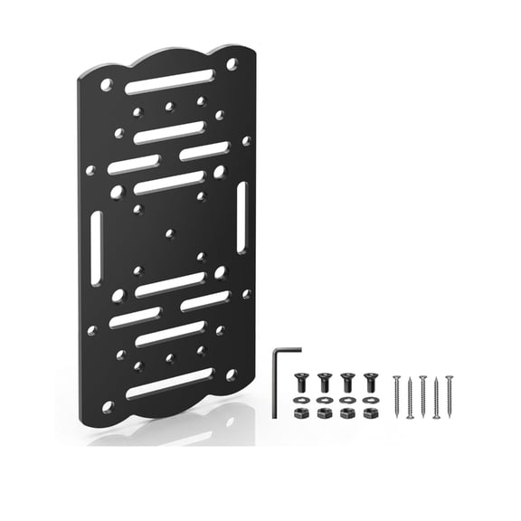 lanema Stable Mailbox Post Mounting Base Weather Resistant Mailbox Support Bracket For Garden Patios And Commercial Use