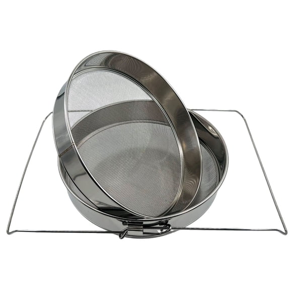 lanema Stainless Steel Double Sieve Liquid Strainer Filter For Clean Liquid Extraction