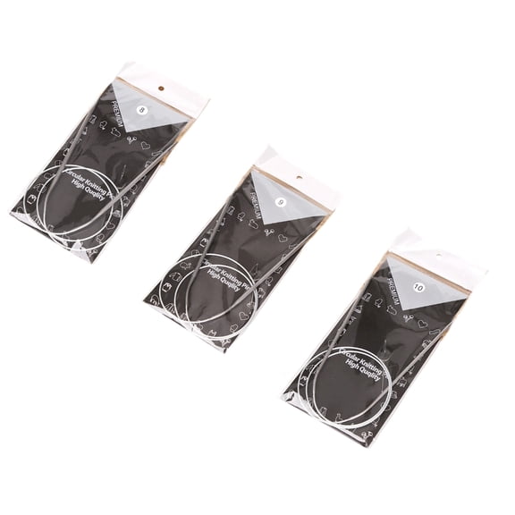 lanema Stainless Steel Interchangeable Knitting Needle Set For Various Yarn Weights