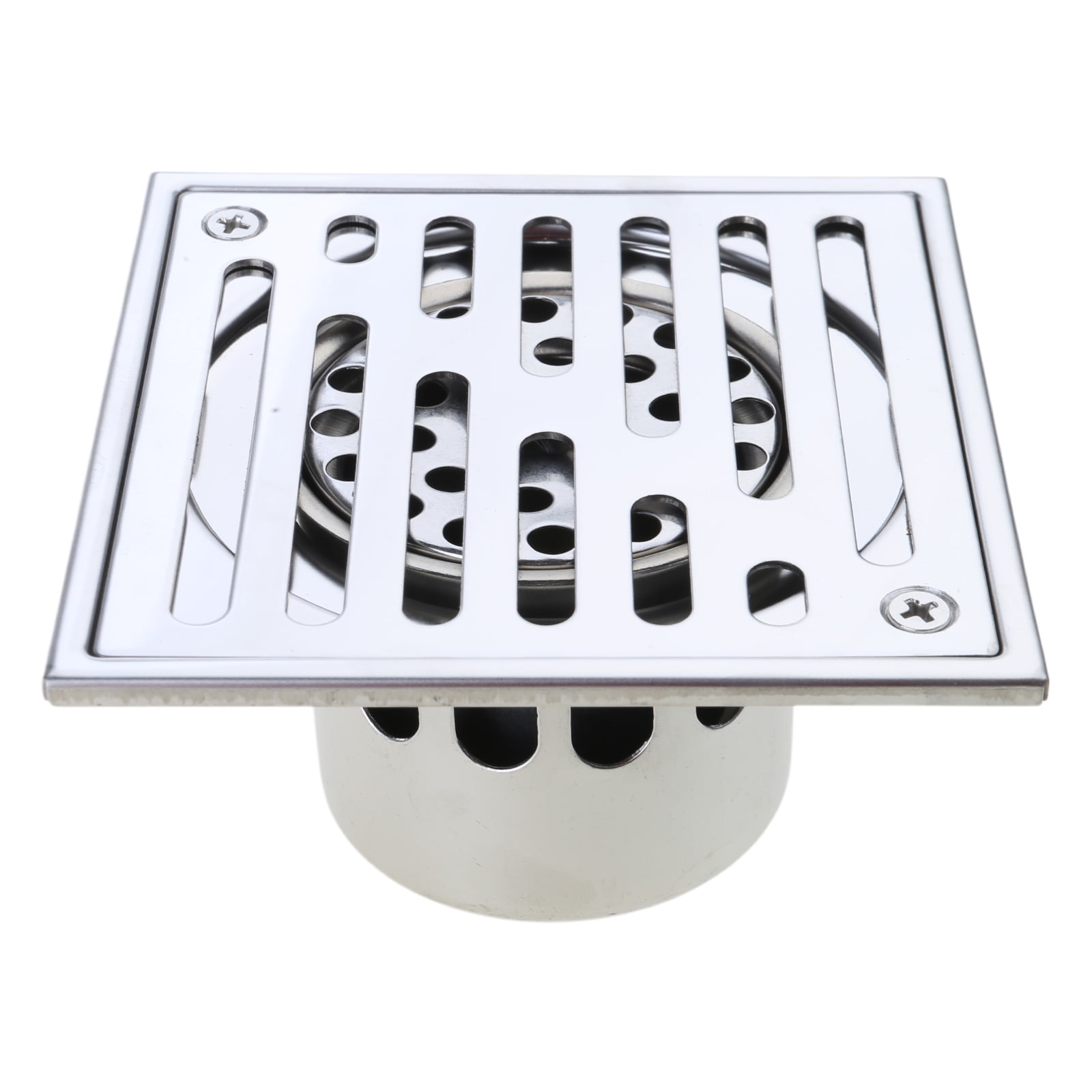 lanema Stainless Steel Shower Square Drain Plug Cover Trap Anti-Odor ...