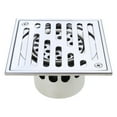 thumbnail image 1 of lanema Stainless Steel Shower Square Drain Plug Cover Trap Anti-Odor Bathroom Floor Strainer Grate Waste Tile Insert Anti Clogging Sink Water Filter, 1 of 6