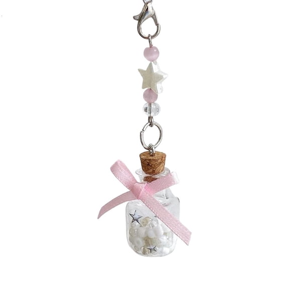 lanema Star Charm Phone Lanyard Keychain Decoration Bag Pendant Woman Phone Accessories Suitable for Keychains and Purses