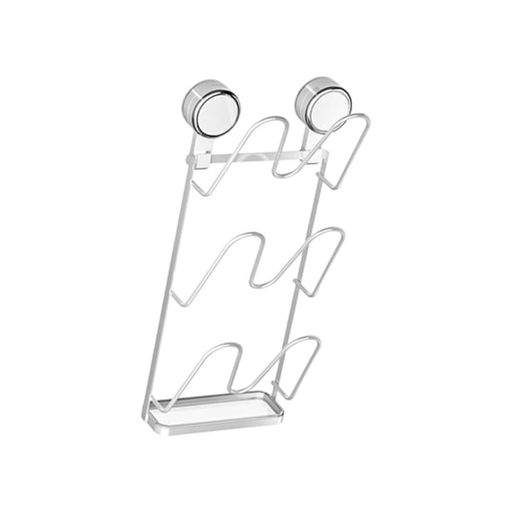 lanema Strong Suction Wall Mounted Pot Cover Holder Organizes Kitchen Utensils Holder