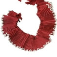 thumbnail image 1 of lanema Stylish Chiffon Ruffle Lace Trim 3cm Width Lace Trimming for Hairband Clothes, 1 of 20