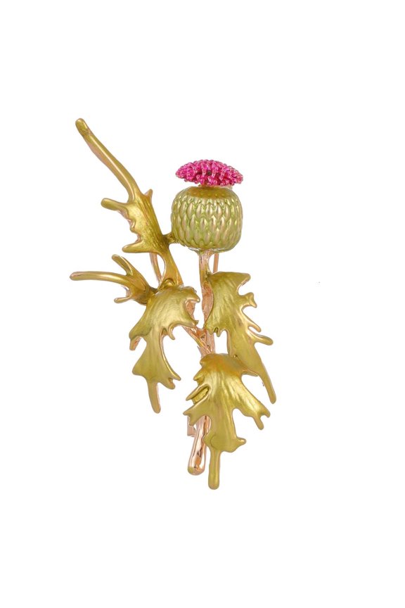 Stylish Shaped Lapel Pin Zincs Alloy Floral Brooch Modern Feminine Accessory For Coats Cardigans Casual Outfits