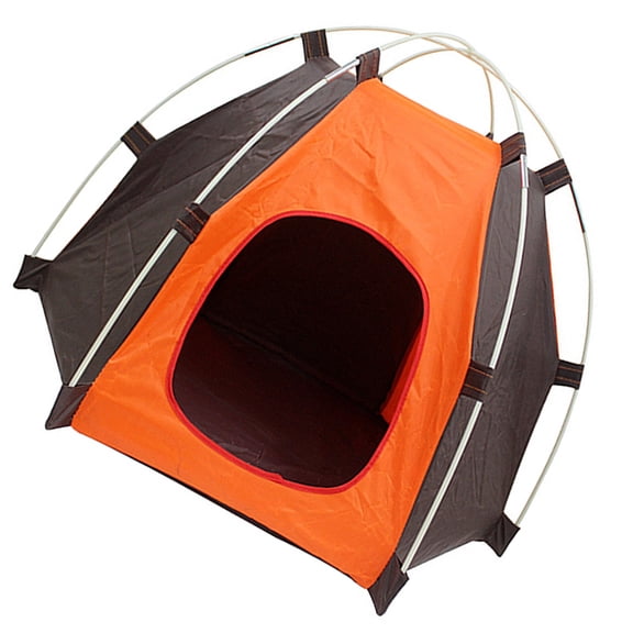lanema Summer Teepee Puppy Cave Cartoon Bed Shelter Mansion Tent House for Small Dogs