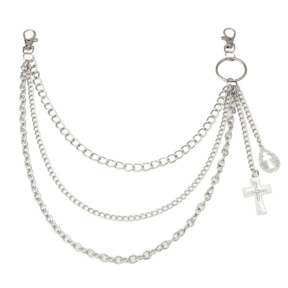 lanema Summer Wallet Chain Pocket Chain Belt Chain for Dancers Punk Chain Unisex