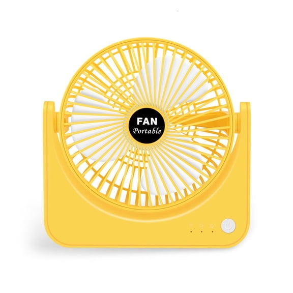 lanema Super Mini Rechargeable Desktop Fan 3 Wind Speeds Portable Ultra-quiet USB Fans 3D Airflow Cyclone Cycle for Home Office