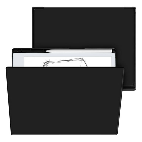 lanema Folding Stand Cover Protective Case Stand Case Artificial Leather Cover with Pen Holder for 2 Paper Tablet