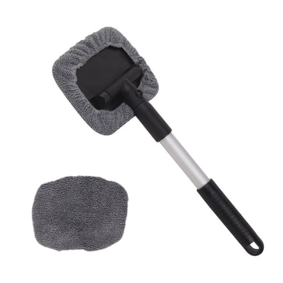 lanema Telescopic Car Window Cleaner Soft Bristles Windshield Cleaning Tool Clear Views