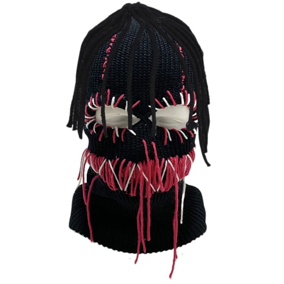 lanema Terrifying Robber Head Covering Balaclava Bucket Hat Full-Head Costume