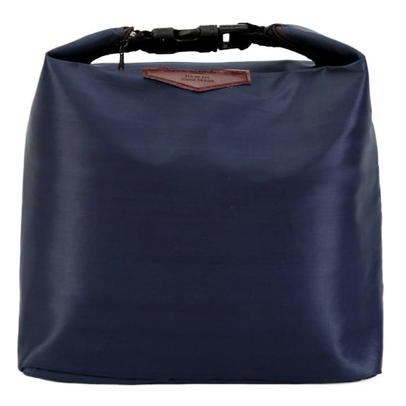 lanema Thermal Insulated Lunch Pouches Zippered Small Cooling Bag Nylon Food Storage Bag for Office School Picnics