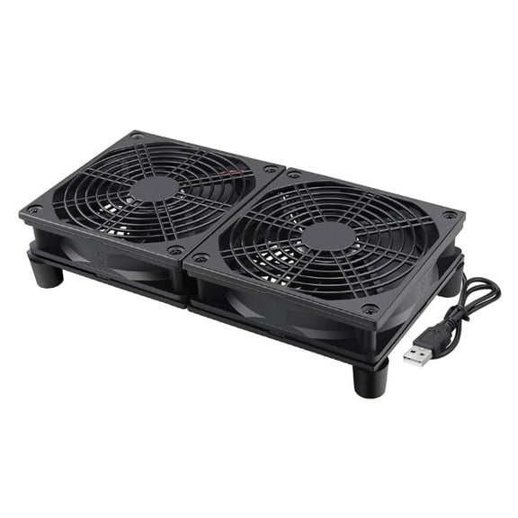 lanema Thin 5V USB Fan 2400RPM for Router TV Box DVR Amplifier Keep Your Devices Cool