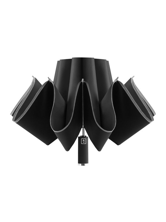 Three Folding Reverse Umbrella Anti-uv Umbrella Windproof for Sun Proof
