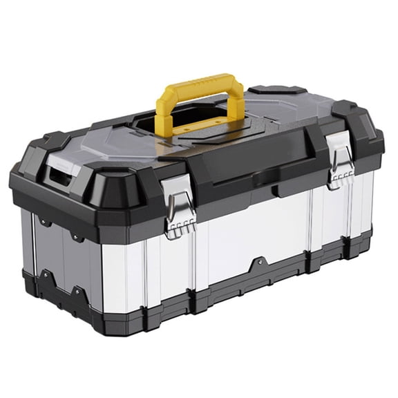 lanema Tool Case Shockproof and Durable Thickened Stainless Steel Anti Shock Tool Box