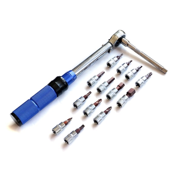 lanema Torque Wrench 2-24Nm Bicycles Tool Kit for Mountain Road Bikes Socket Extension