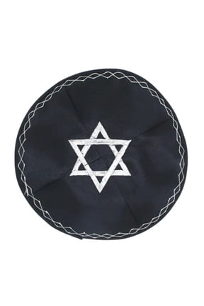 Traditional Kippah Caps for Adult Jewish Hat Embroidery Kippa Caps Yarmulke Hat