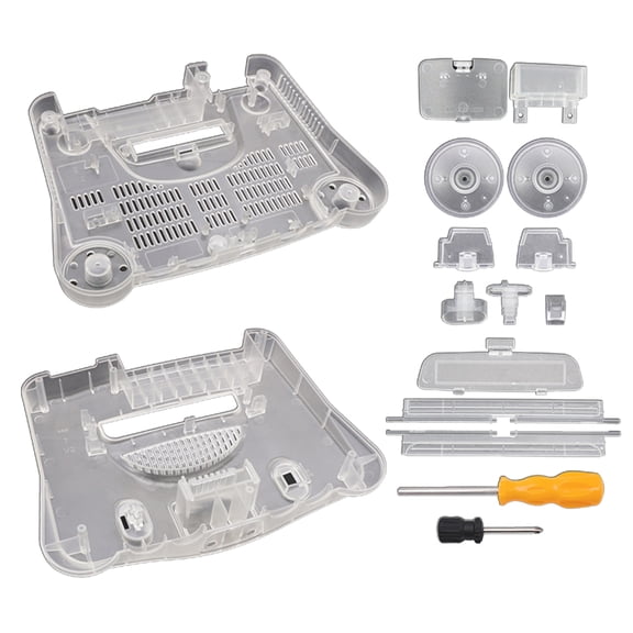 lanema Translucent Housing Cover for N64 Gaming Accessories Game Console Replacement