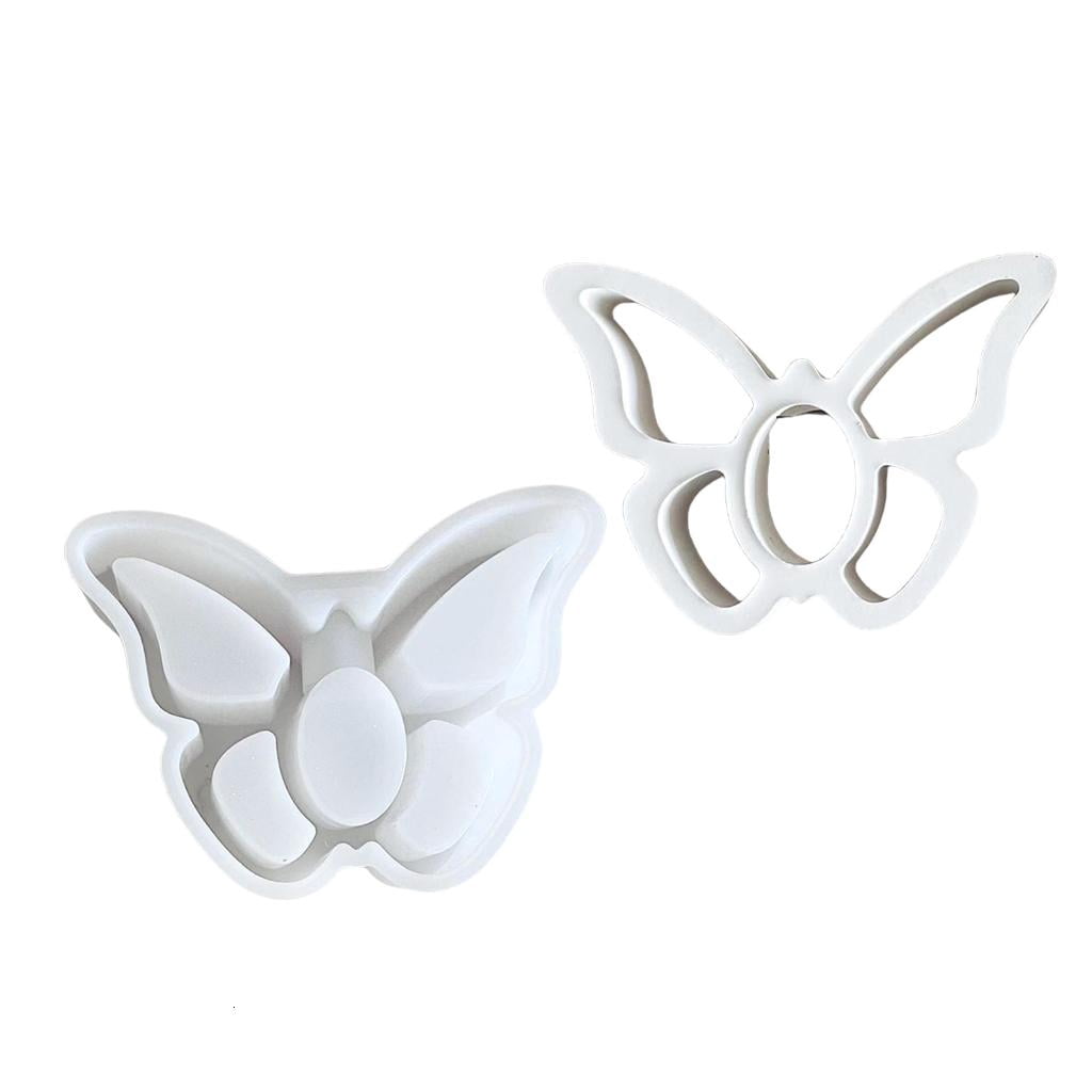 lanema Translucent Silicone Mould for Creating 3D Butterfly Shapes ...