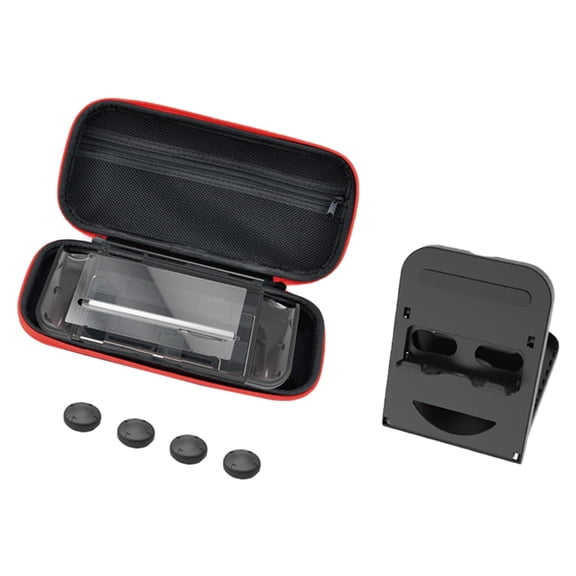 lanema Travel Protective Case with Screen Protector Bracket Caps for Game Controller
