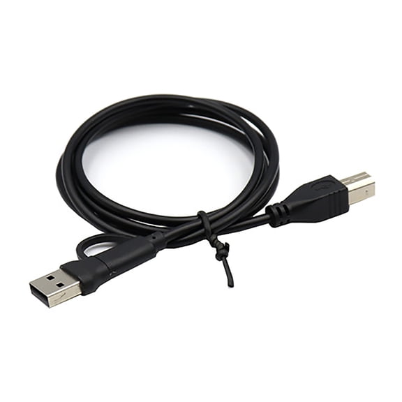 lanema Type-C Phone Printer Cable Type-C USB to USB B Connector OTG Cable for Electronic Piano Microphone Connection Cable