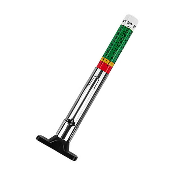 lanema Tyre Pattern Depth Measurement Tool Tire Thread Depth Meter 0-32nds