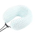 lanema U-Shaped Pillow Memory Foam Neck Pillow Adjustable Buckle Necks ...