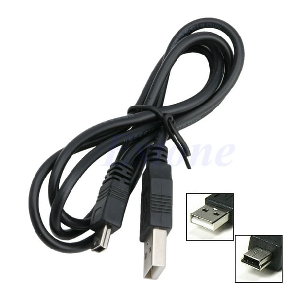 lanema USB 2.0 Cable A to Mini B 5 Pin Male High Speed USB Charger Data Cord Durable