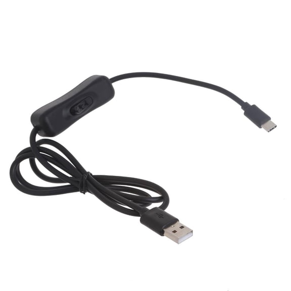 lanema USB-A Male Charger Cable,Type-C Power Adapter Power Cord withSwith Data Transfer