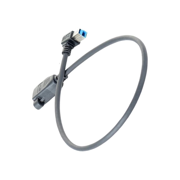 lanema USB B 3.0 Right Angle Back Panel Extension 0.5m Cable Adapter Supports USB 2.0 Compatible Devices