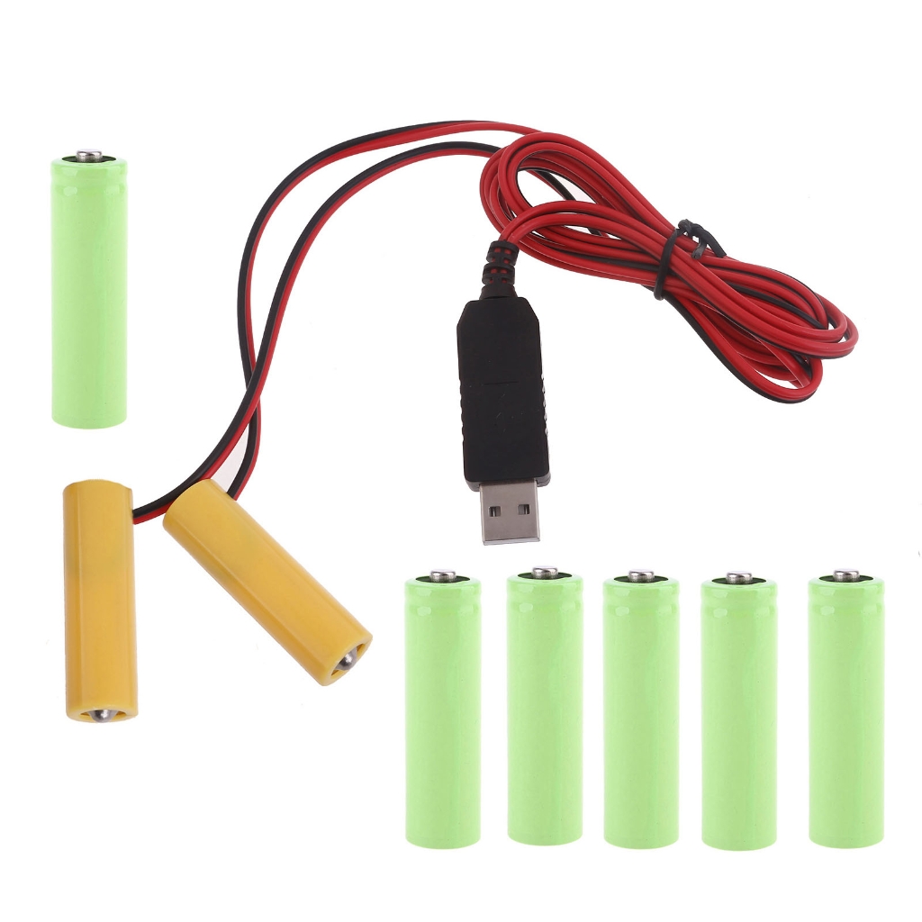 lanema USB to 6V AA Battery Eliminators Powerful Choice Rechargeable