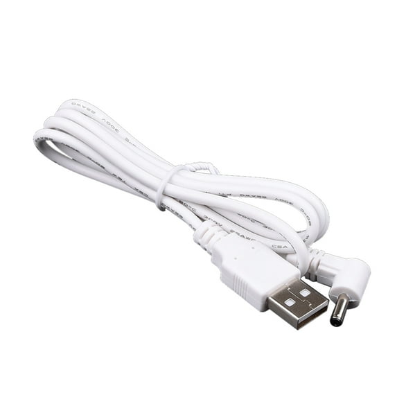 lanema USB to for DC 5V Power Cable 1m Elbow Jack for DC 3.5x1.35mm to USB Connector Co