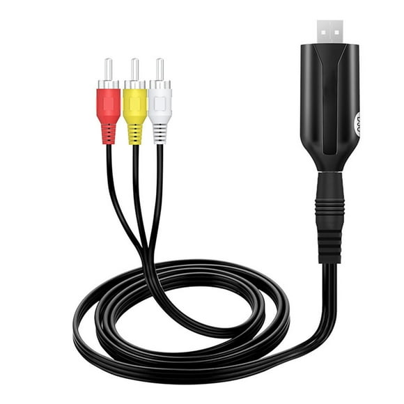 lanema USB2.0 VHS to DVD Digital Video Capture Grabber Card Transfer VHS to USB2.0 For Computer Simple and Convenient