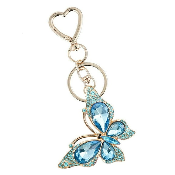 lanema Unique Butterfly Bag Pendant Metal Key Accessory Butterfly Key Pendant Key Holder Suitable for Fashion Lover Present