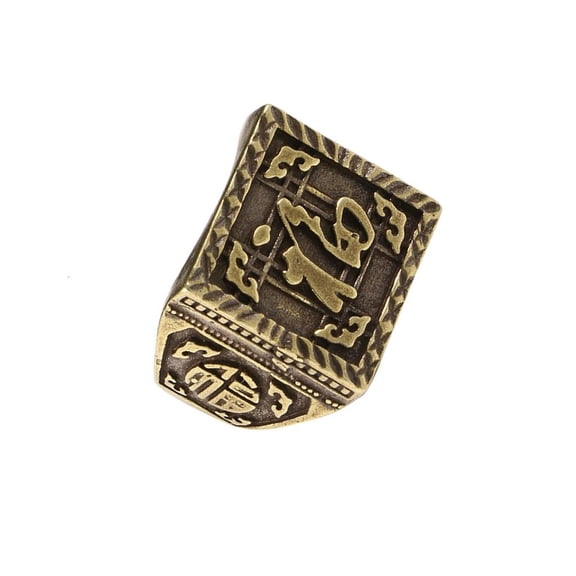 lanema Unique Fortunes Brass Rings Aged Copper Tone Jewelry For Men Vintage Accessories Historical Theme Event Wear Accessory