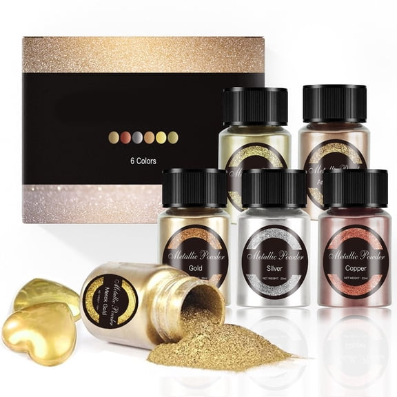 lanema Unique Metal Texture Powder Epoxy Resin Colorant Glitter Pigments Color Powder Resin Dye Jewelry Making Accessaries