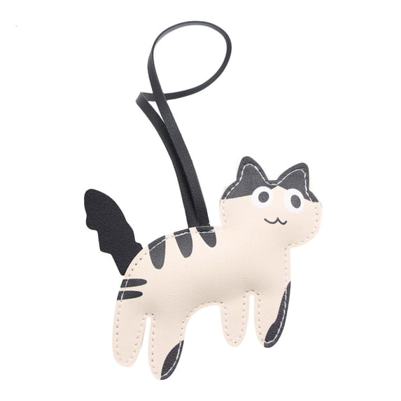 lanema Unique PU Leather Bag Accessory Hanging Pendant Stylish Bag Pendant for Commuting and Casual Outings