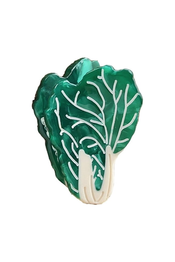 Unique Veggie Patterned Hair Clip Slip Resistant Grip For Creative Fashion Lover