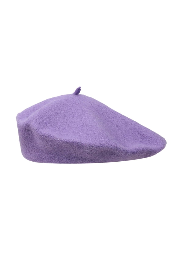 Unisex Beret Hats French Vintage Style Soft Knit Fall Winter Accessory for Men