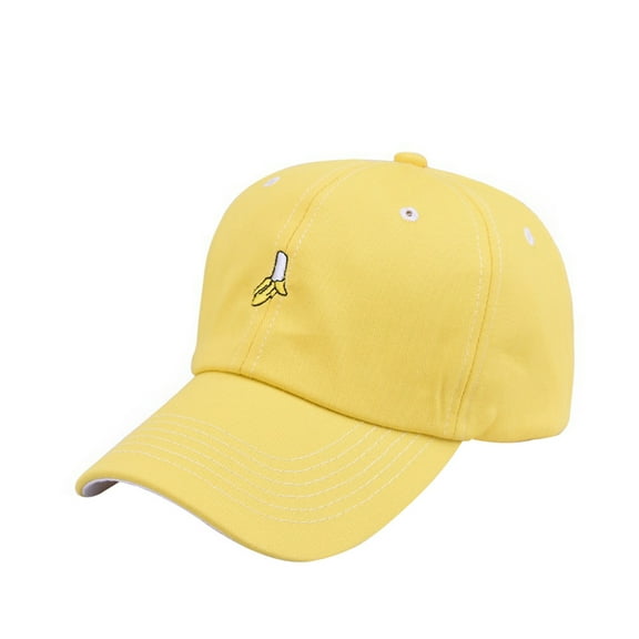 lanema Unisex New Arrival Leisure for Fresh Fruit Embroidery Hat Banana Avocado Grape