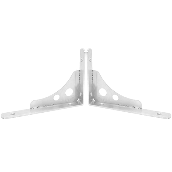 lanema Upgrades Metal Wall Support Bracket Stable Side Wall Square Bracket Perfect for DIY Enthusiasts & Interior Decorators