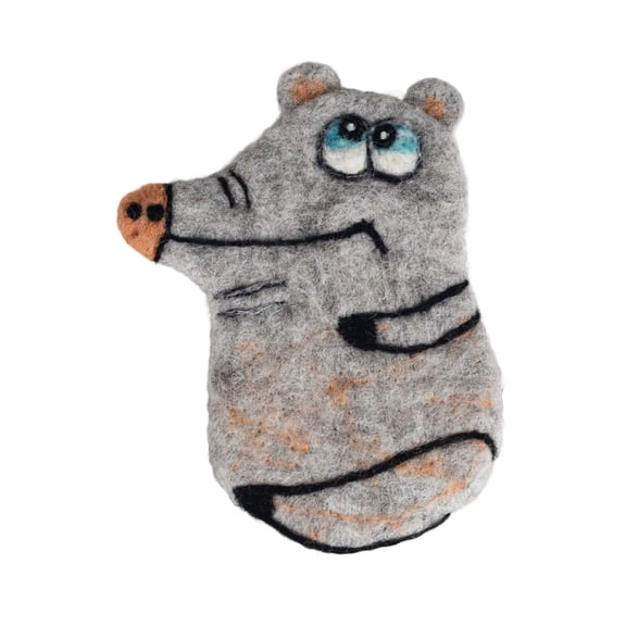 lanema User friendly Wool Coaster Nonslip Front Shape Kitchens Decors