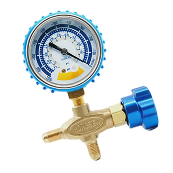 lanema Vacuum Pump Vacuum Gauge Pressure Gauge Accurate Air Gauge 0-14psi 1/8inch