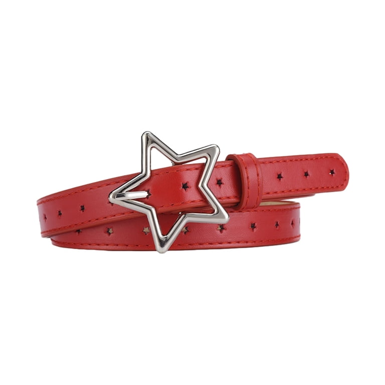 lanema Versatile Waist Belt with Alloy Star Buckle for Women  display picture 3