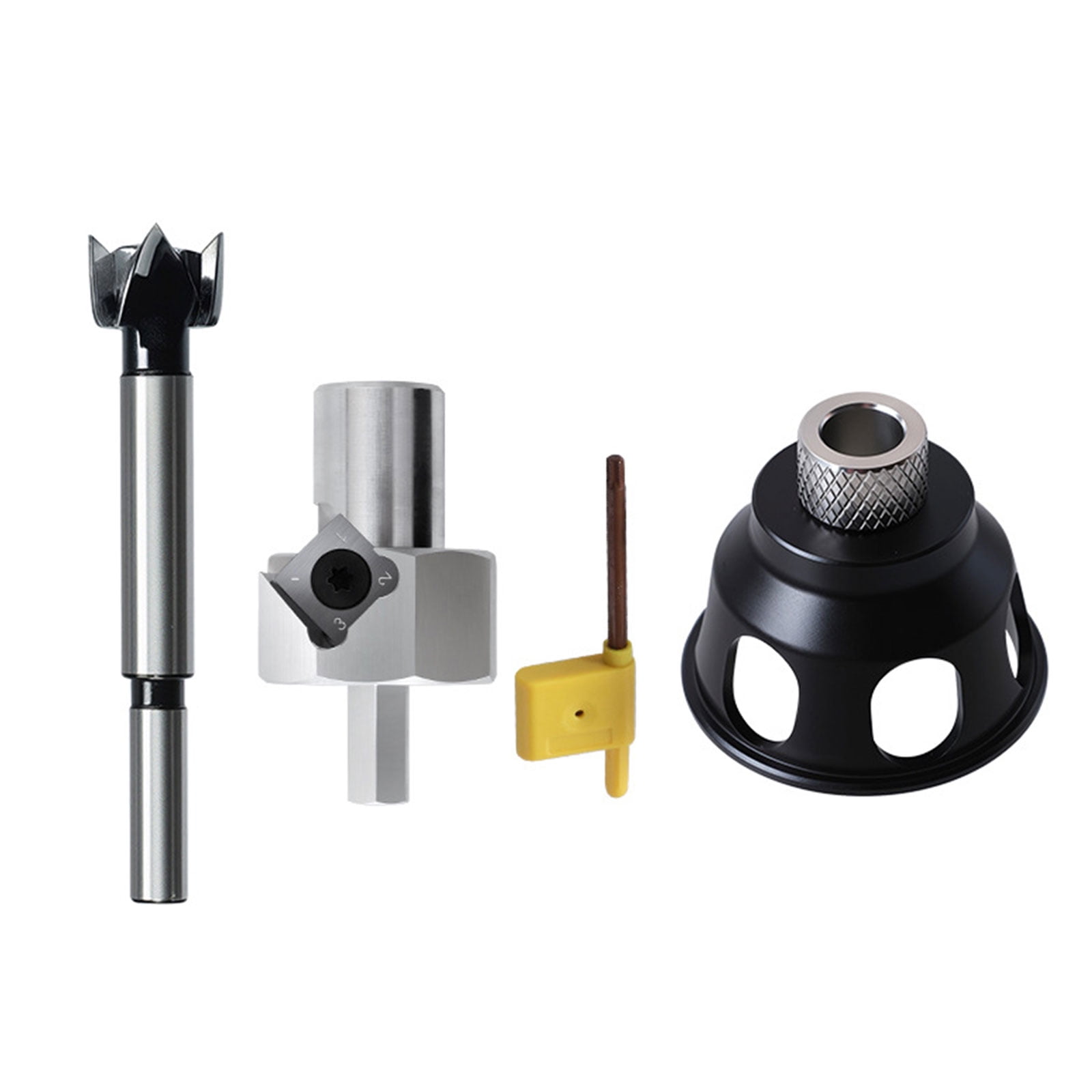 lanema Vertical Positioning Hole Puncher Pocket Hole Jig Carpentry Tool Mini Straight Angle Drill Guide Doweling Jig Kit