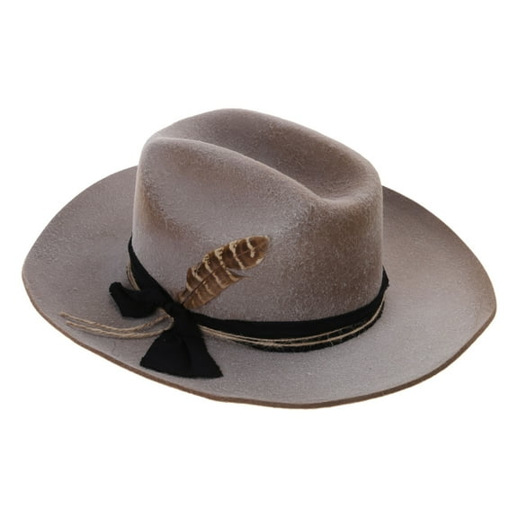 lanema Vintage Cowboy Hat Music Festival Party Hat Masquerade Accessories Fedora Cap