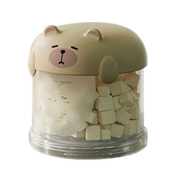 lanema Visible Pet Treats Organizers Box With Tiered Design Leakproof Lid For Dry Food